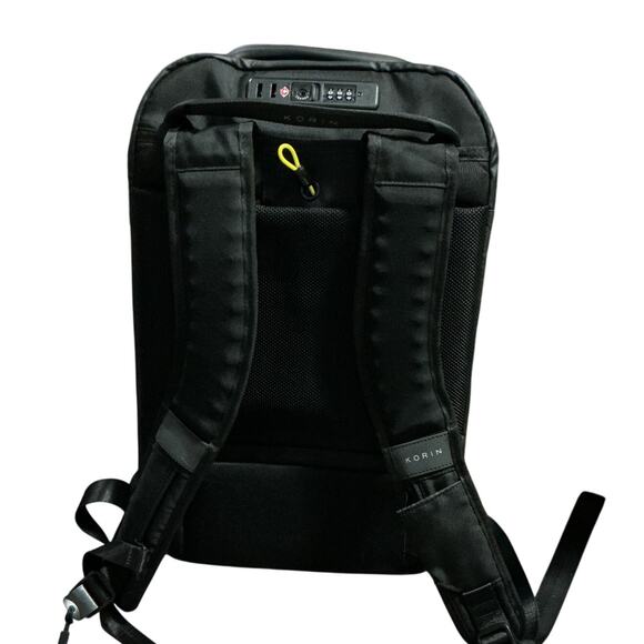 Korin Anti-Theft Laptop Backpack with Lock USB Port Fits 16” Black - Picture 13 of 15
